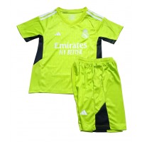 Real Madrid Målmand Hjemme Trøje Børn 2023-24 Kortærmet (+ Korte bukser)